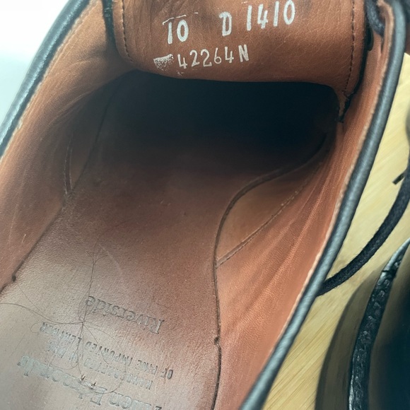 Allen Edmonds Riverside Cap Toe Oxford Sz 10D main image 5